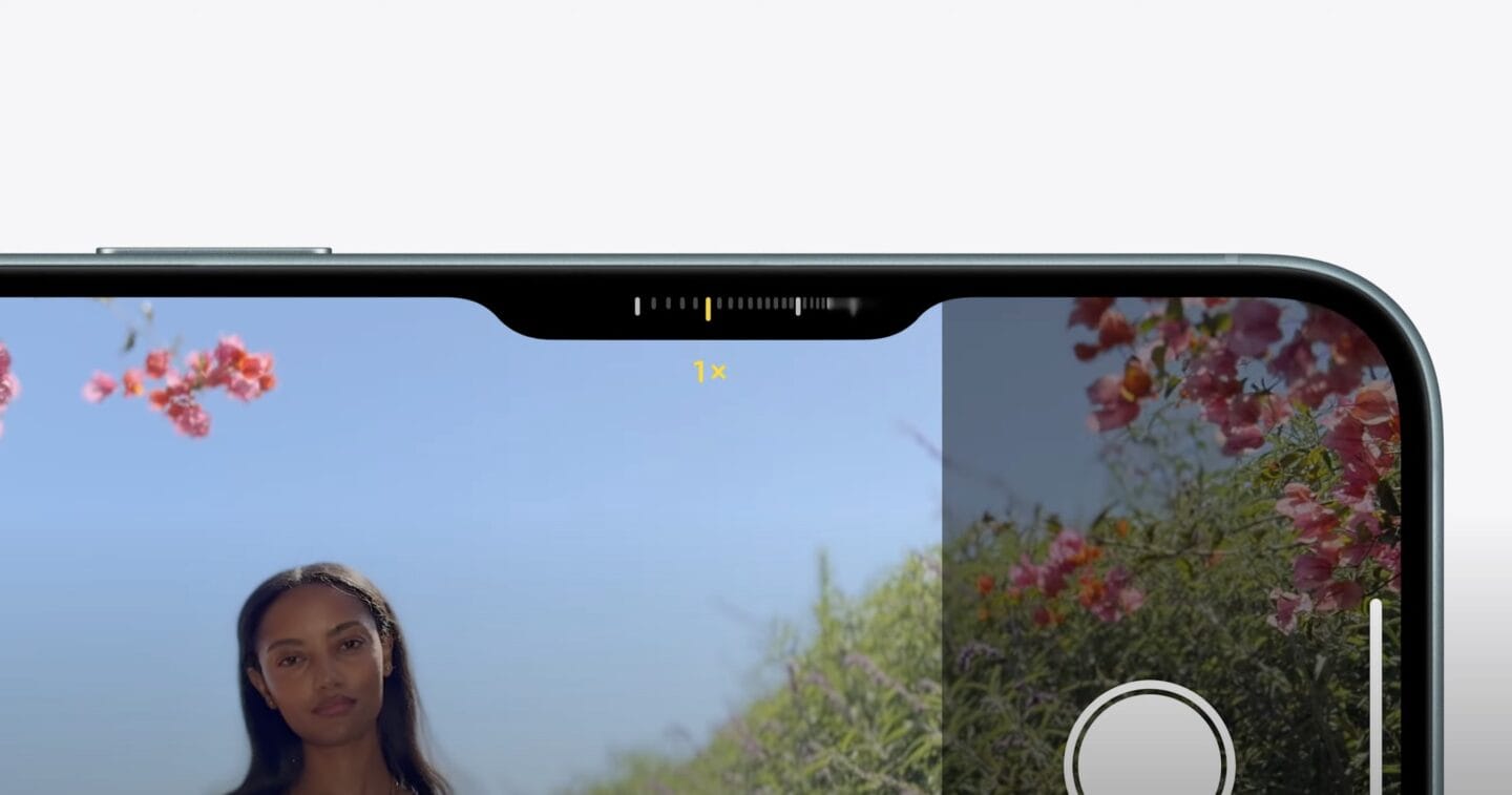 single tap camera control