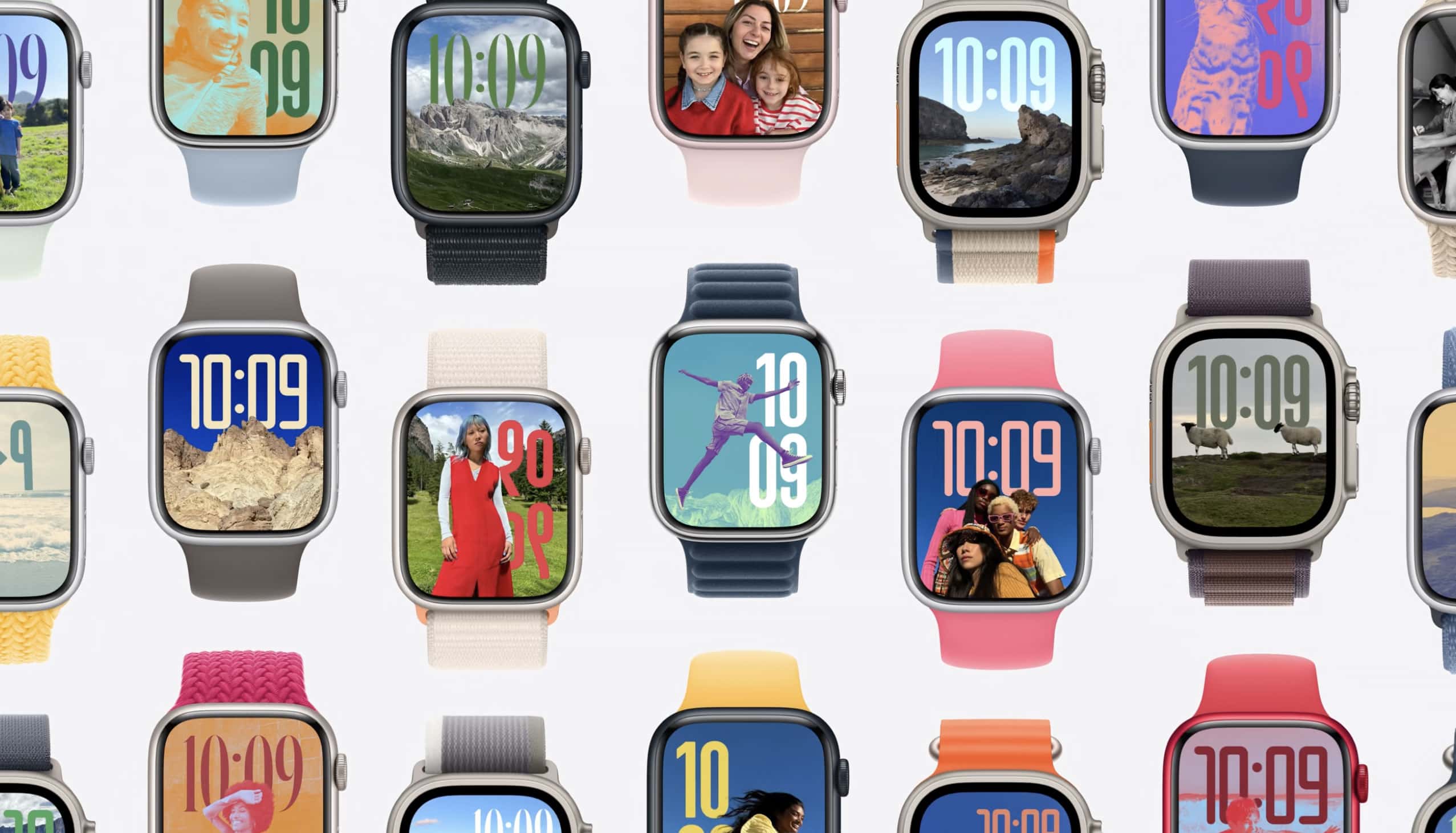 The improved Photos face in watchOS 11