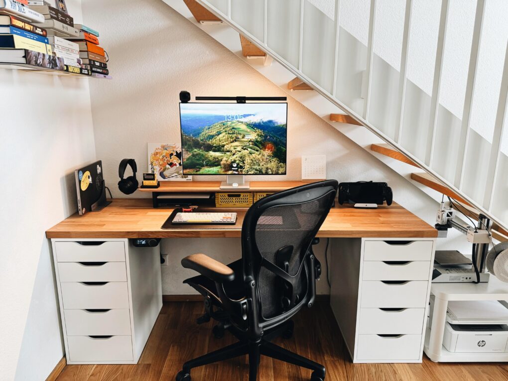 saving space with setup