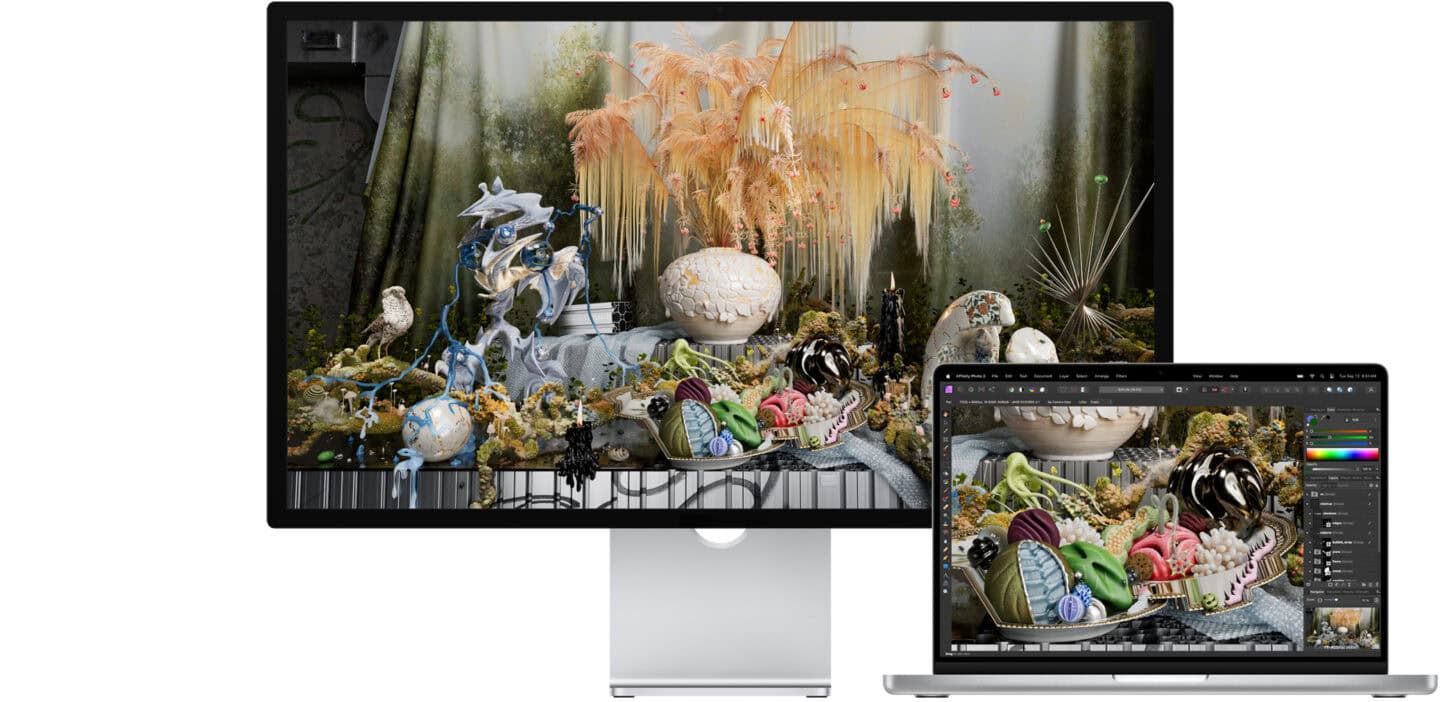 Studio Display with MacBook