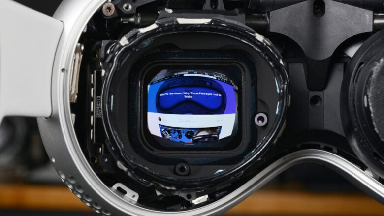 Apple Vision Pro teardown: Display screen
