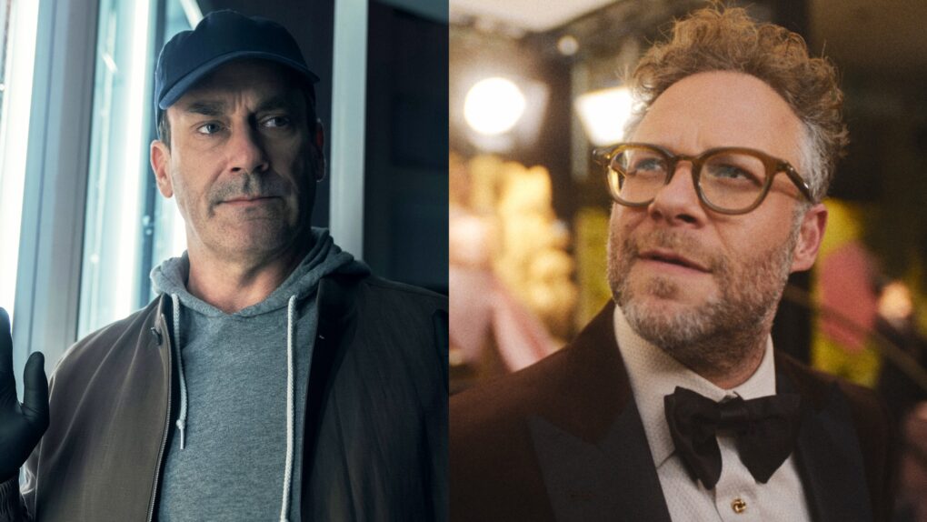 Jon Hamm and Seth Rogen both have hit shows on Apple TV+